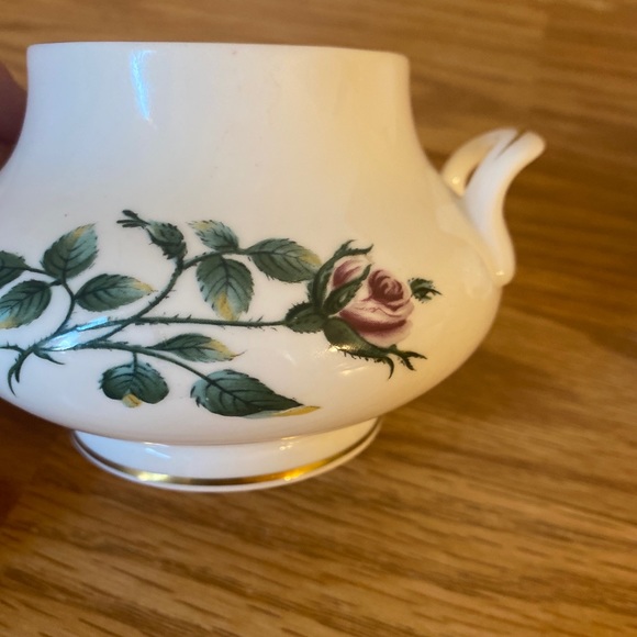 Minton English Rose (Fine Bone China) Creamer And Table Sugar Bowl / Lid… - Picture 7 of 12